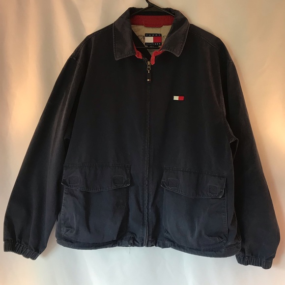 Tommy Hilfiger Other - Tommy Hilfiger Vintage Navy Blue Jacket Men’s M